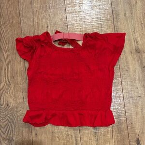 Old Navy Vibrant Red Top